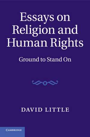 Essays on Religion and Human Rights: Ground to Stand On de David Little