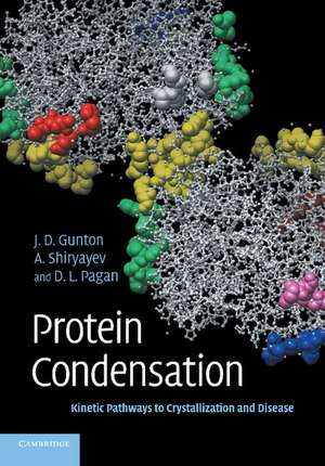 Protein Condensation: Kinetic Pathways to Crystallization and Disease de James D. Gunton