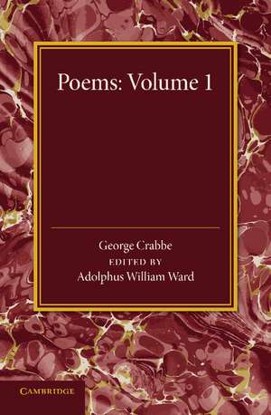 Poems: Volume 1 de George Crabbe