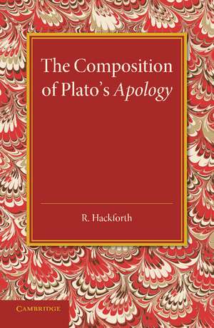 The Composition of Plato's Apology de R. Hackforth