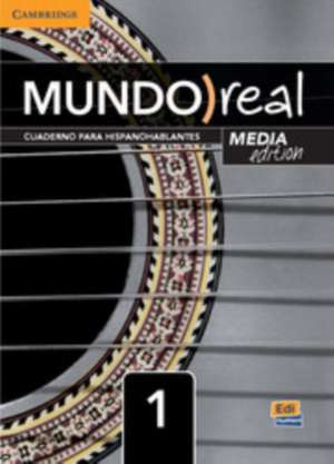 Mundo Real Level 1 Heritage Learner's Workbook de Celia Meana