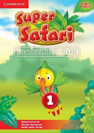 Super Safari Level 1 Presentation Plus DVD-ROM de Herbert Puchta