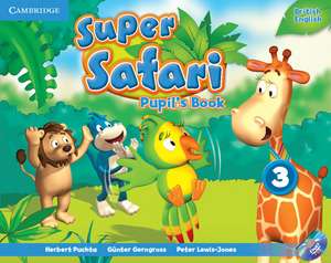 Super Safari Level 3 Pupil's Book with DVD-ROM de Herbert Puchta