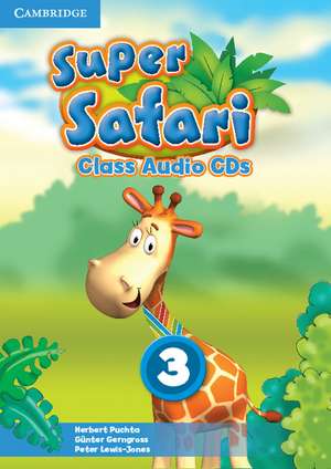 Super Safari Level 3 Class Audio CDs (2) de Herbert Puchta