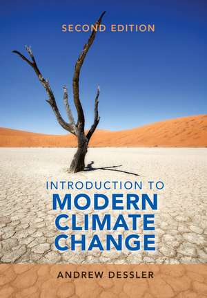 Introduction to Modern Climate Change de Andrew Dessler