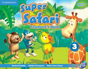 Super Safari American English Level 3 Student's Book with DVD-ROM de Herbert Puchta