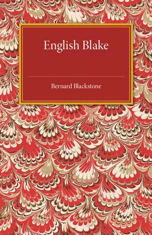 English Blake de Bernard Blackstone