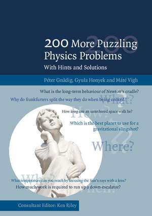 200 More Puzzling Physics Problems: With Hints and Solutions de Péter Gnädig