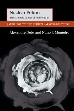 Nuclear Politics: The Strategic Causes of Proliferation de Alexandre Debs