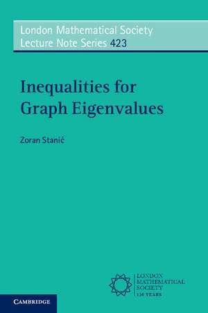 Inequalities for Graph Eigenvalues de Zoran Stanić