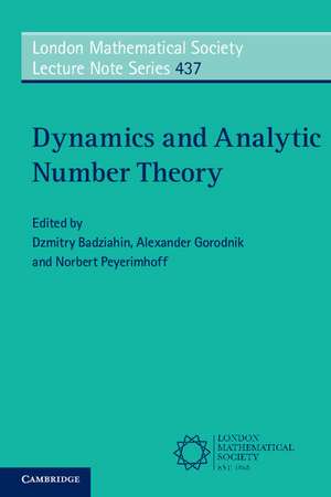 Dynamics and Analytic Number Theory de Dzmitry Badziahin