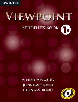 Viewpoint Level 1 Student's Book B de Michael McCarthy