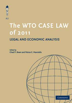 The WTO Case Law of 2011 de Chad P. Bown