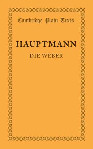Hauptmann, G: Weber