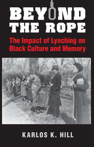 Beyond the Rope: The Impact of Lynching on Black Culture and Memory de Karlos K. Hill