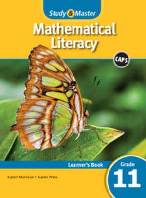 Study & Master Mathematical Literacy Learner's Book Grade 11 de Karen Press