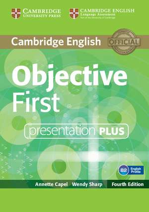 Objective First Presentation Plus DVD-ROM de Annette Capel