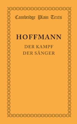 Der Kampf der Sänger de E. T. A. Hoffmann