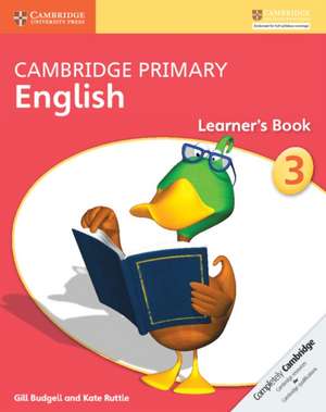 Cambridge Primary English Learner's Book Stage 3 de Gill Budgell