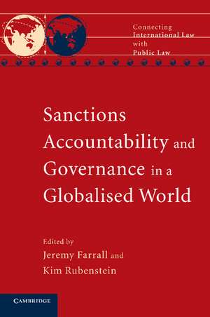 Sanctions, Accountability and Governance in a Globalised World de Jeremy Farrall