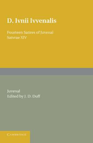 Fourteen Satires of Juvenal de Juvenal