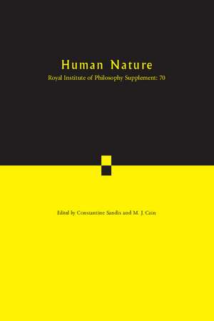 Human Nature de Constantine Sandis