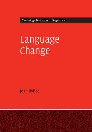 Language Change de Joan Bybee