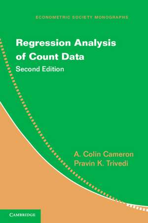 Regression Analysis of Count Data de A. Colin Cameron