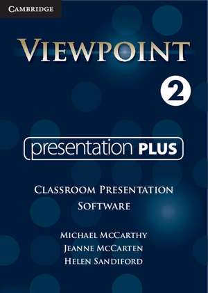 Viewpoint Level 2 Presentation Plus de Michael McCarthy