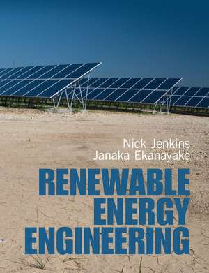 Renewable Energy Engineering de Nicholas Jenkins