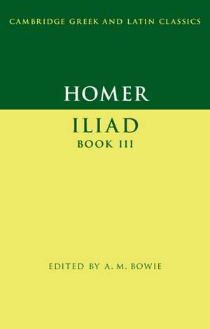 Homer: Iliad Book III de Homer