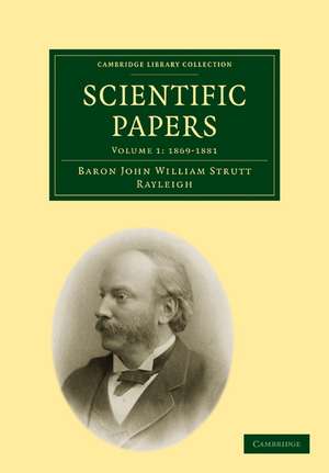 Scientific Papers de John William Strutt