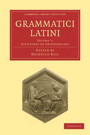 Grammatici Latini de Heinrich Keil