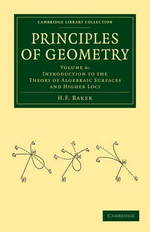 Principles of Geometry de H. F. Baker