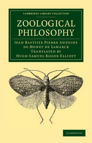 Zoological Philosophy: An Exposition with Regard to the Natural History of Animals de Jean Baptiste Pierre Antoine de Monet de Lamarck