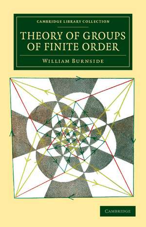 Theory of Groups of Finite Order de William Burnside