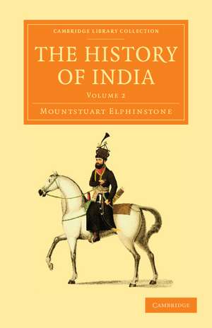 The History of India de Mountstuart Elphinstone