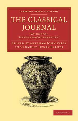 The Classical Journal de Abraham John Valpy