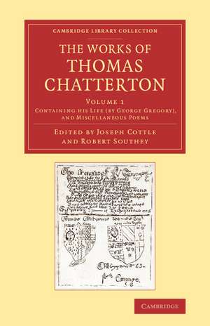 The Works of Thomas Chatterton de Thomas Chatterton