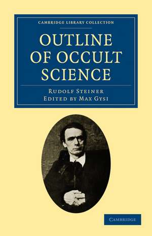 Outline of Occult Science de Rudolf Steiner