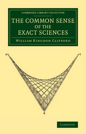 The Common Sense of the Exact Sciences de William Kingdon Clifford