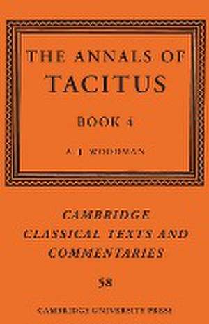 The Annals of Tacitus de A. J. Woodman