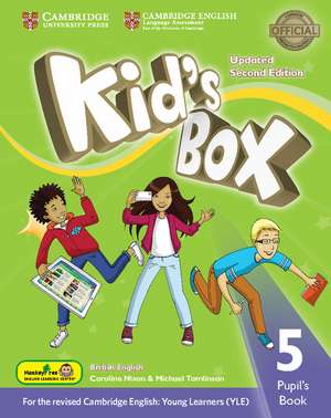 Kid's Box Updated Level 5 Pupil's Book Hong Kong Edition de Caroline Nixon