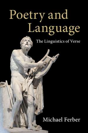 Poetry and Language: The Linguistics of Verse de Michael Ferber