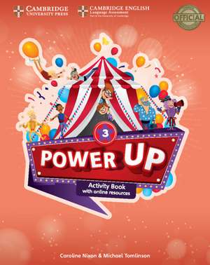 Power Up Level 3 Activity Book with Online Resources and Home Booklet de Caroline Nixon