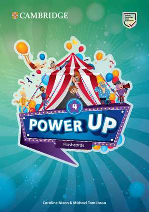 Power Up Level 4 Flashcards (Pack of 185) de Caroline Nixon