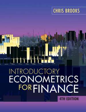 Introductory Econometrics for Finance de Chris Brooks