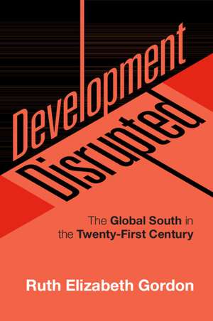 Development Disrupted: The Global South in the Twenty-First Century de Ruth Elizabeth Gordon