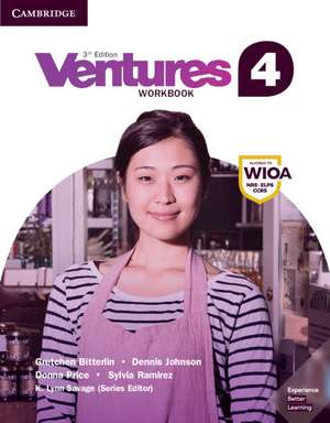 Ventures Level 4 Workbook de Gretchen Bitterlin