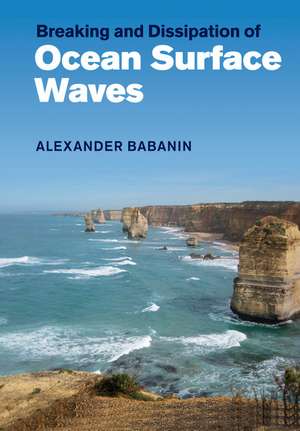 Breaking and Dissipation of Ocean Surface Waves de Alexander Babanin